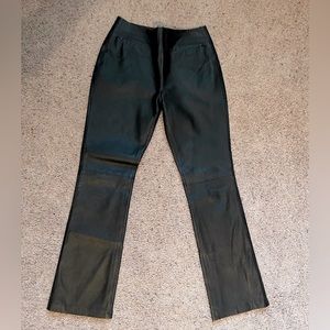 Leather pants